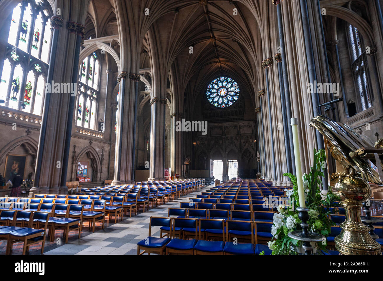 Bristol Cathedral, Bristol, England, UK Stock Photo - Alamy