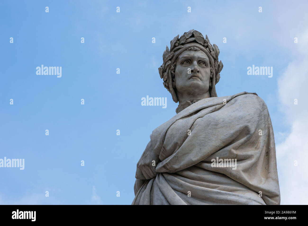 Dante alighieri statue in florence hi-res stock photography and images ...