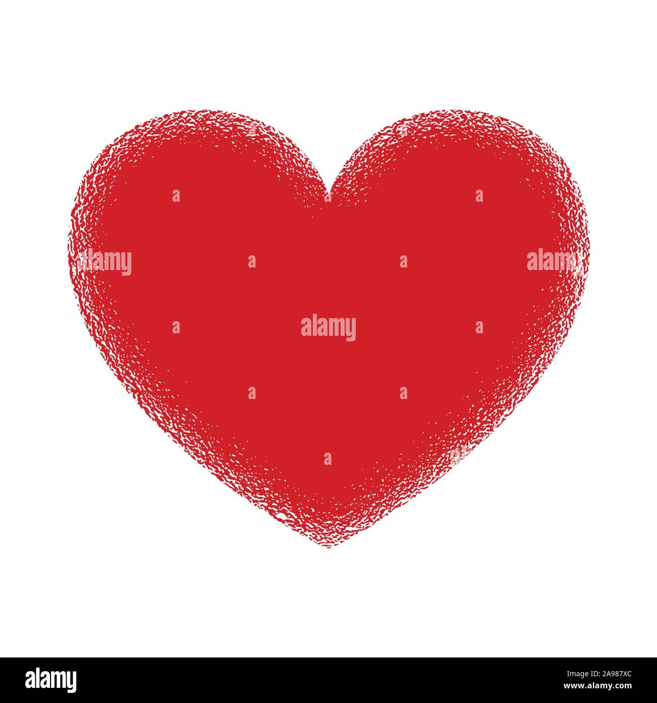 Vector Heart icon. Abstract grunge Heart symbol. Symbol of Love ...