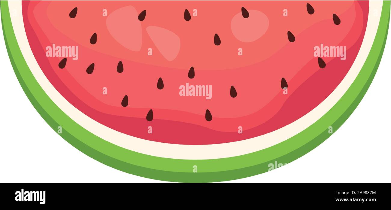 watermelon fruit icon, colorful design Stock Vector Image & Art - Alamy