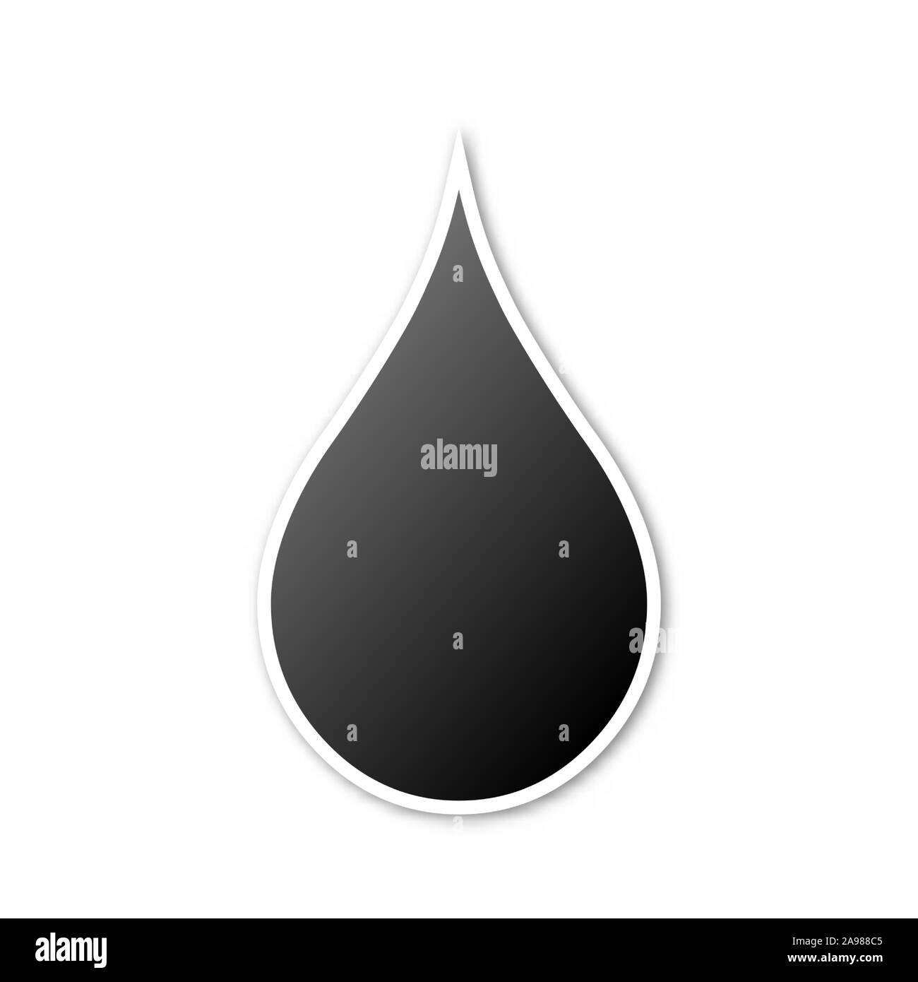 Oil Drop Vector
