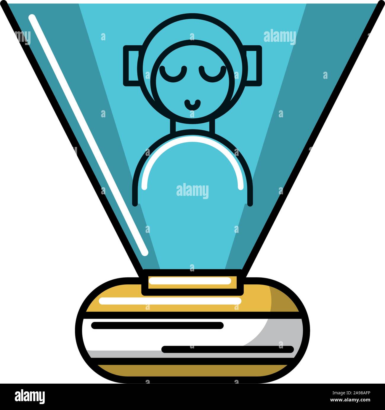 Future avatar icon design, Digital technology communication social ...