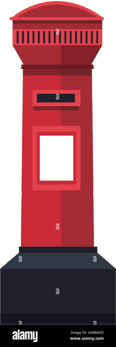 water hydrant icon, flat design Stock Vector