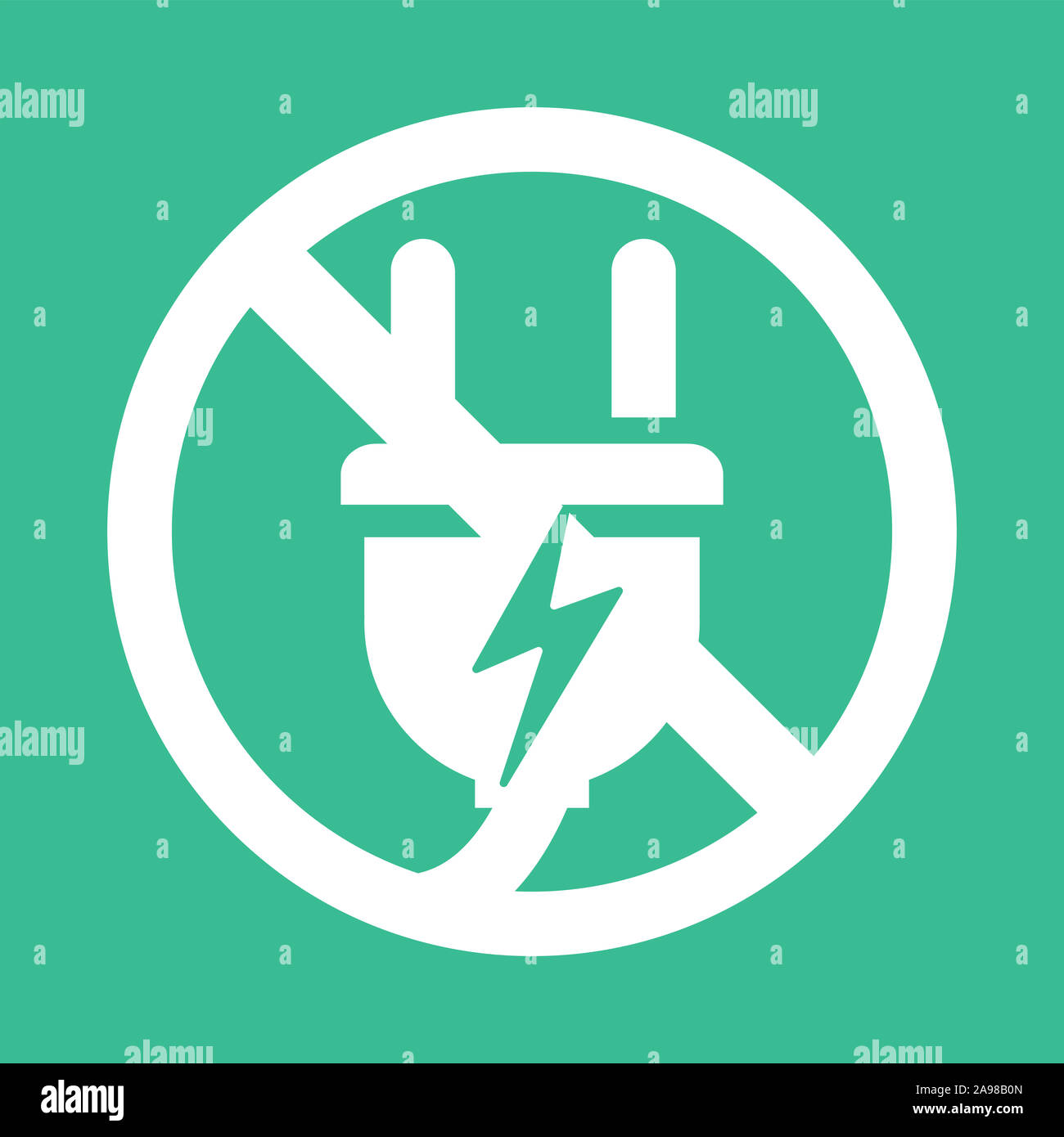 Electrical plug Logo. Template charging point logotype. Vector ...