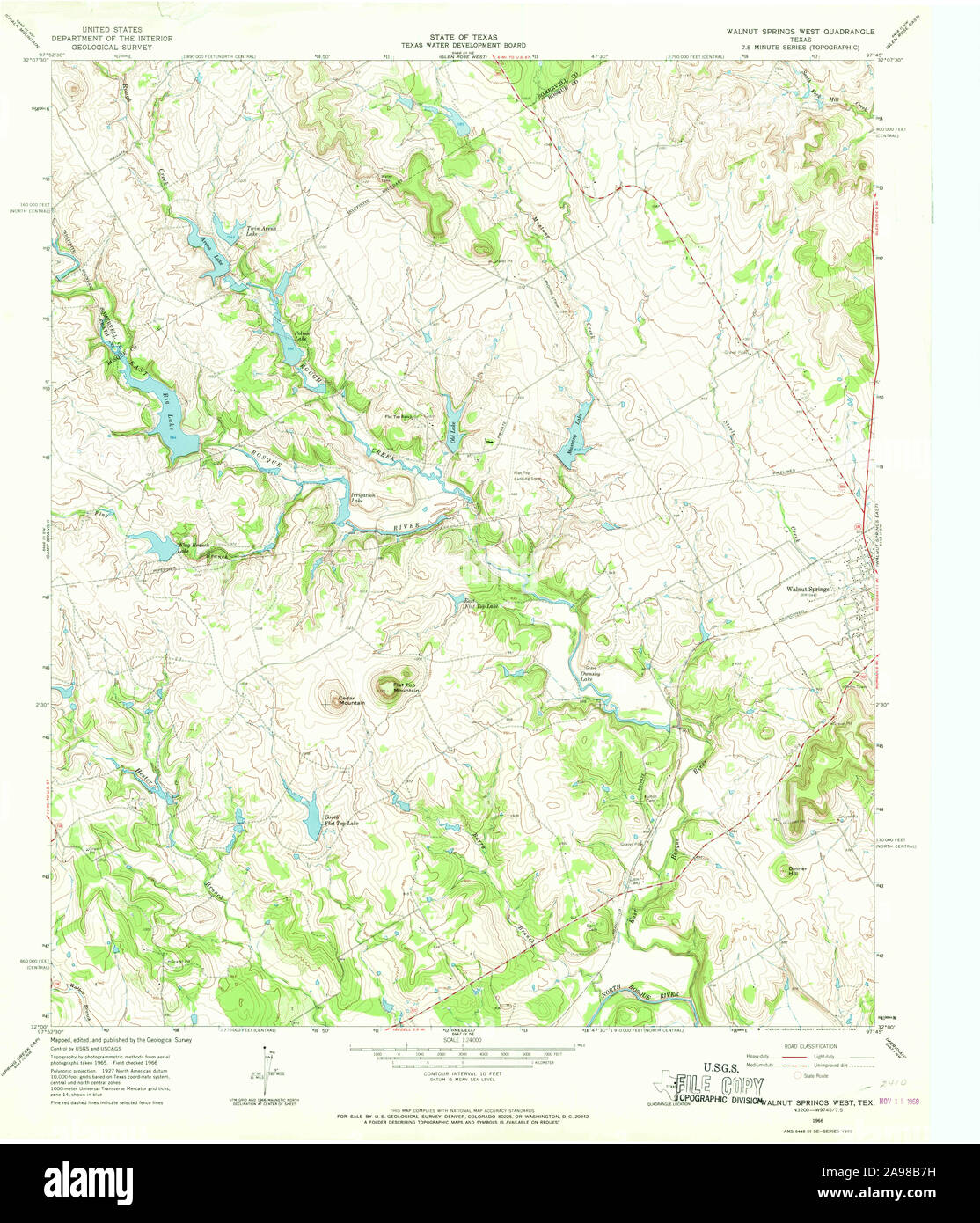 Map of walnut springs hires stock photography and images Alamy