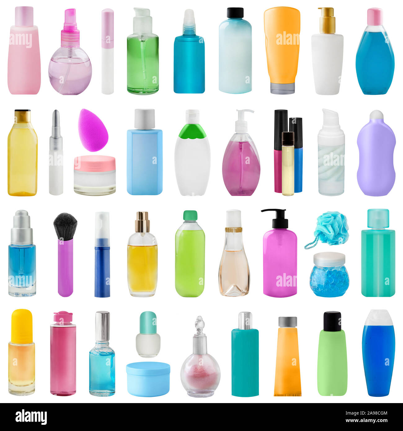 Skincare collage Cut Out Stock Images & Pictures Alamy