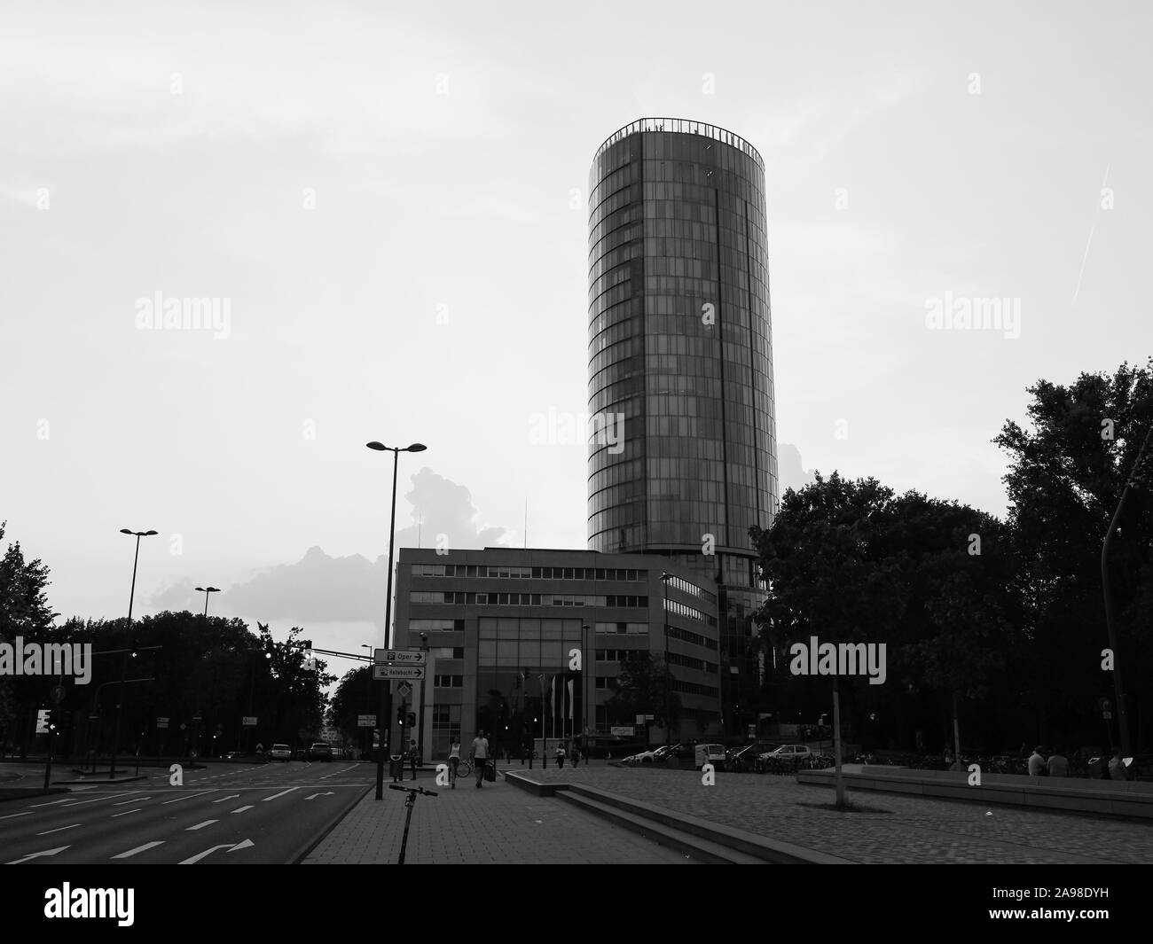 KOELN, GERMANY - CIRCA AUGUST 2019: Koelntriangle skyscraper Stock Photo