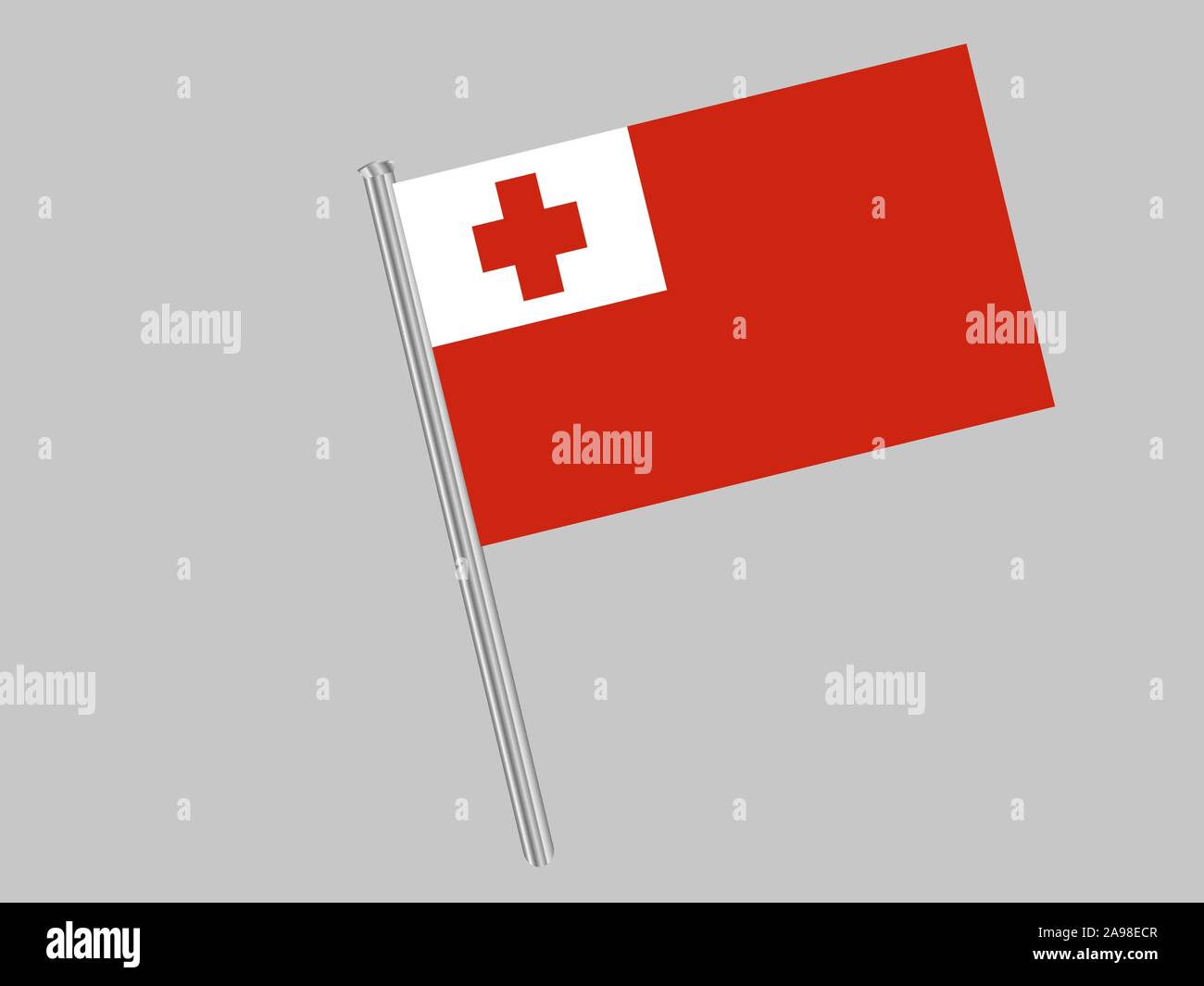 Beautiful National Flag Of Kingdom Of Tonga Original Colors And beautiful-national-flag-of-kingdom-of-tonga-original-colors-and