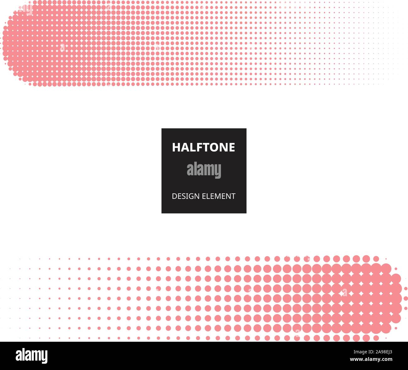 Abstract halftone background, design element. Stock Vector