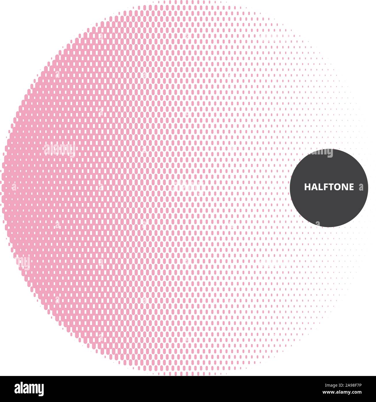 Abstract halftone background, design element. Stock Vector