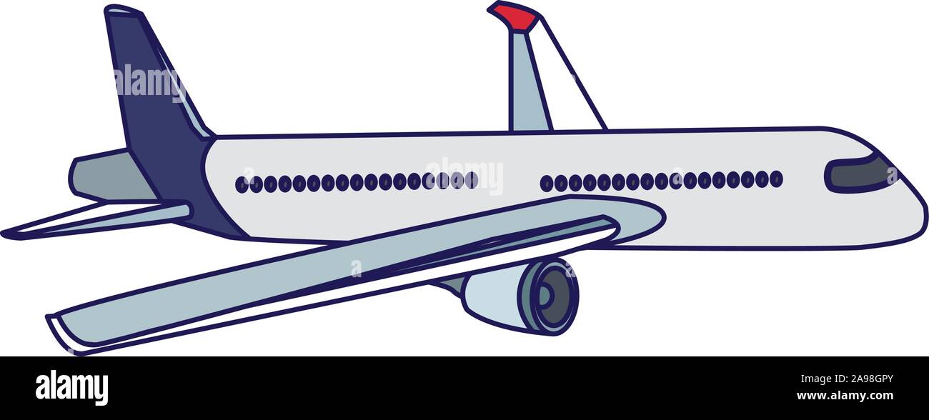 airplane icon image, flat design Stock Vector Image & Art - Alamy