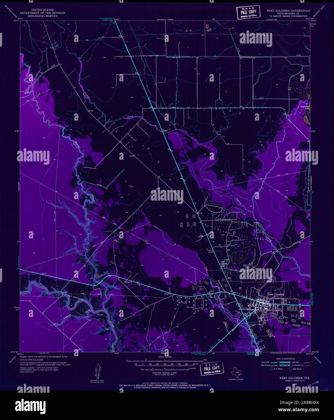 1952 columbia map hires stock photography and images Alamy