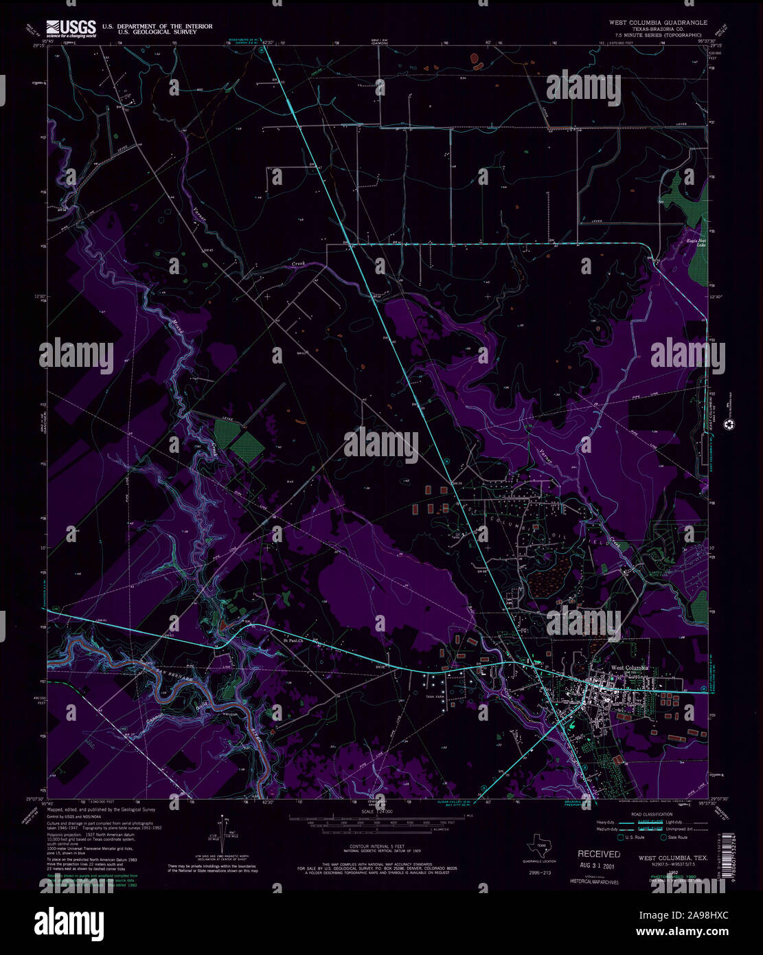 1952 columbia map hires stock photography and images Alamy