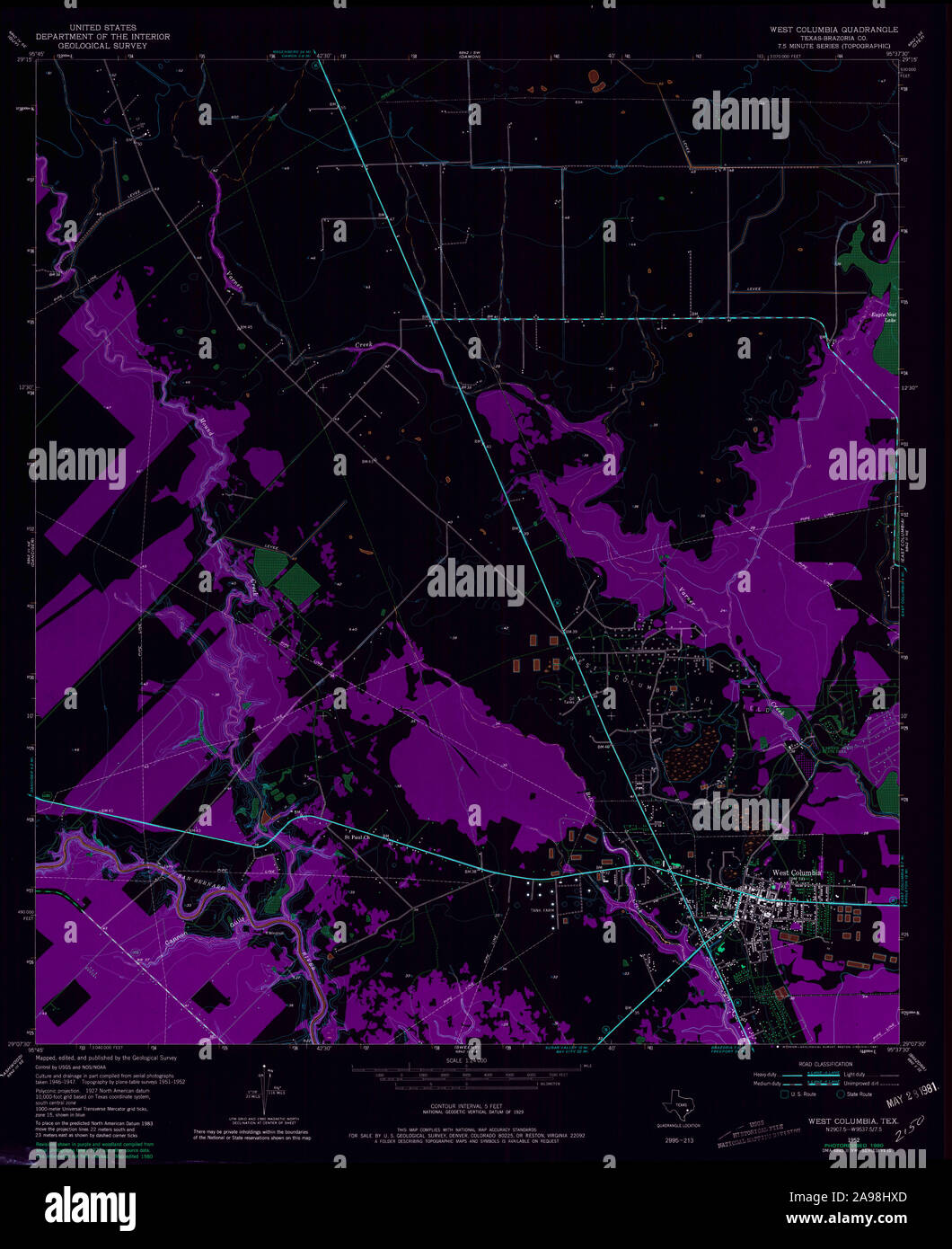1952 columbia map hires stock photography and images Alamy
