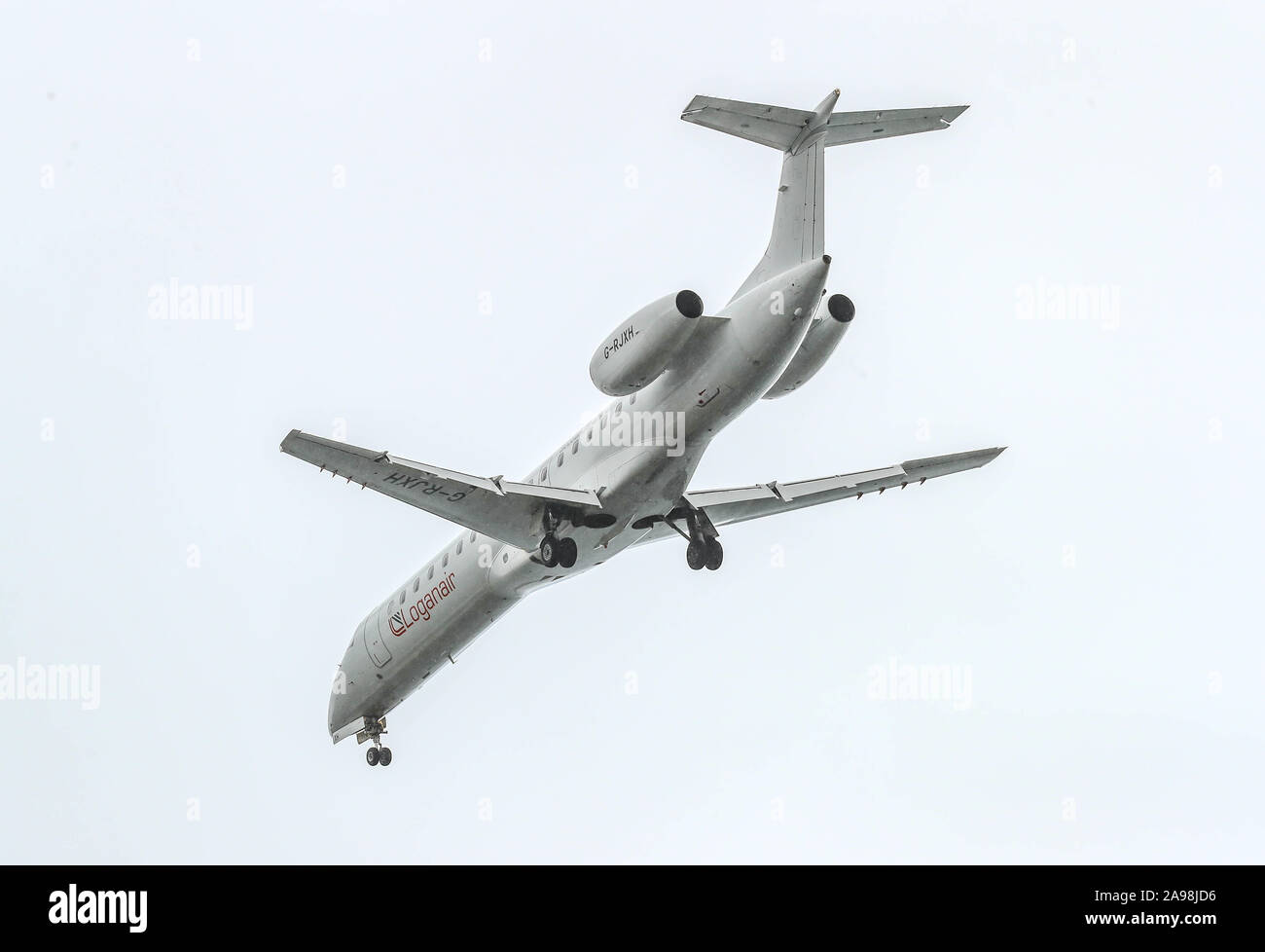 Belfast and Holywood Stock Photo Alamy