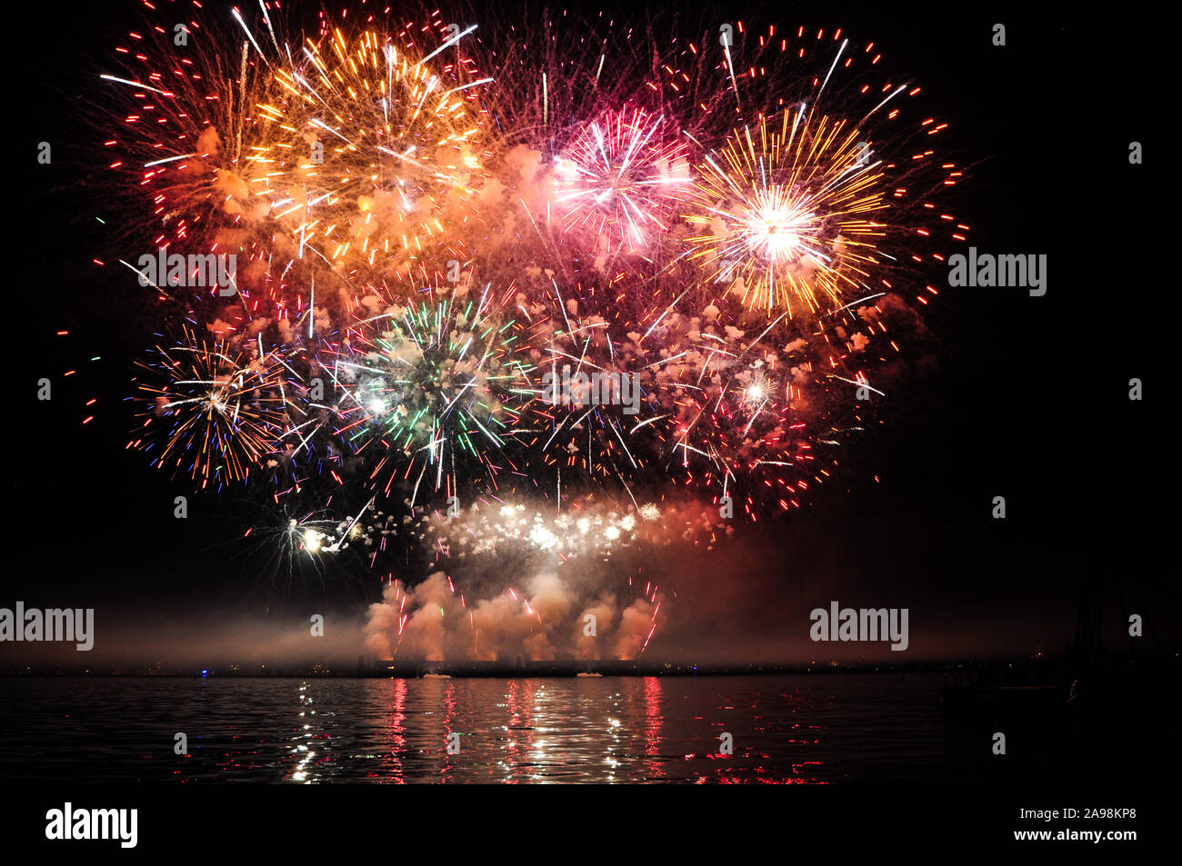 Honda Celebration of Light in Vancouver Stock Photo