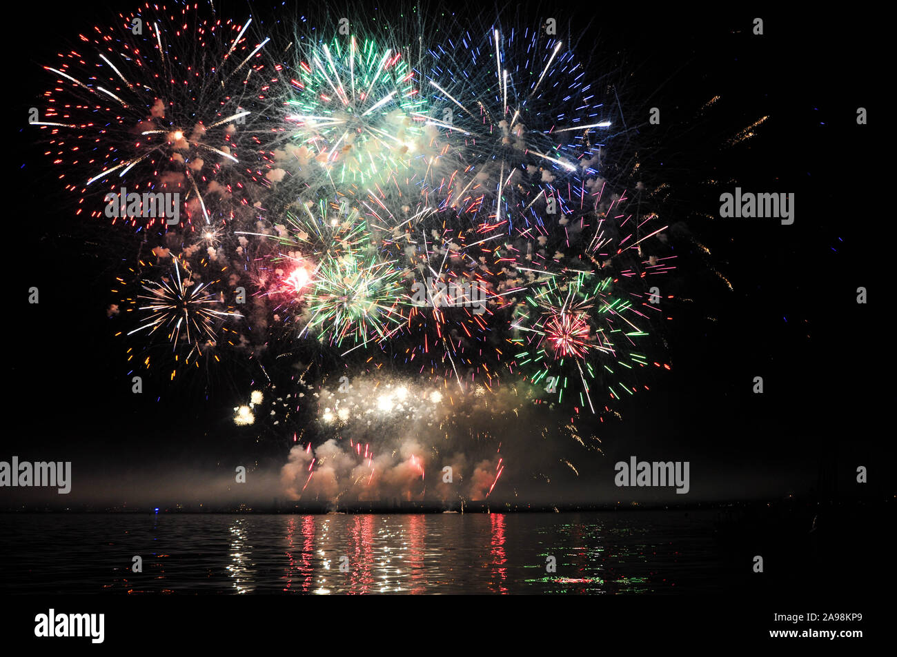 Honda Celebration of Light in Vancouver Stock Photo