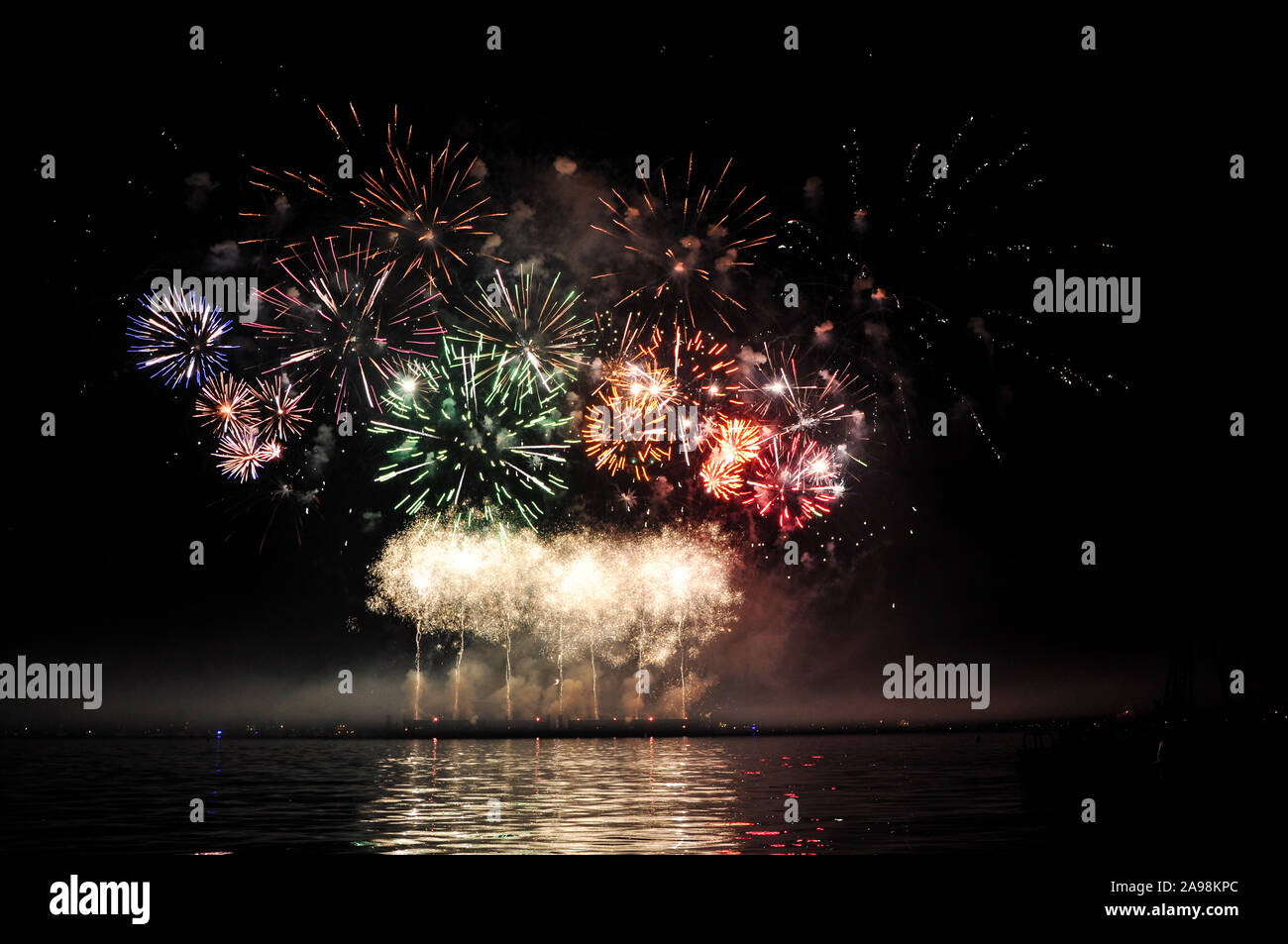 Honda Celebration of Light in Vancouver Stock Photo