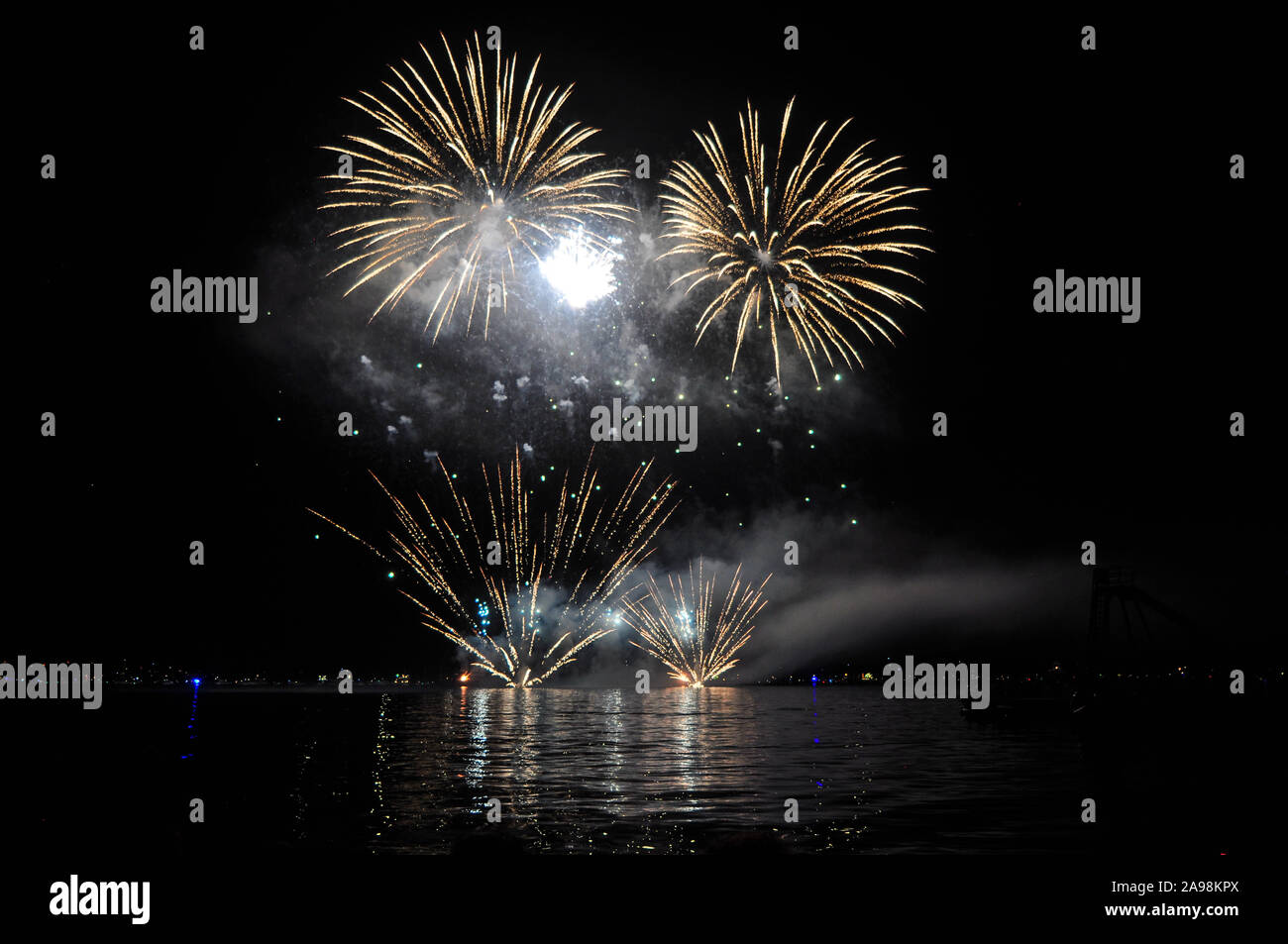 Honda Celebration of Light in Vancouver Stock Photo