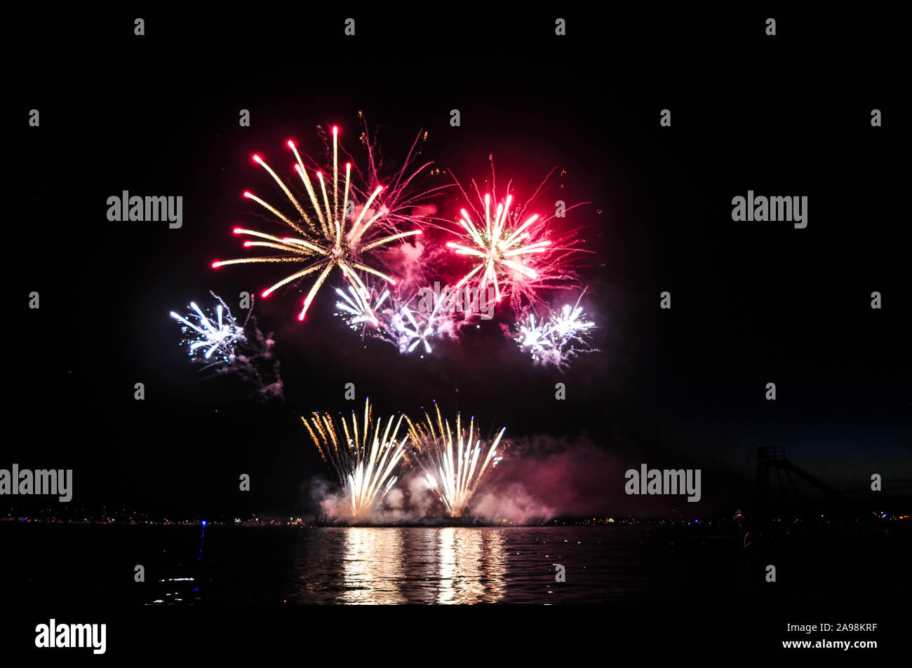 Honda Celebration of Light in Vancouver Stock Photo