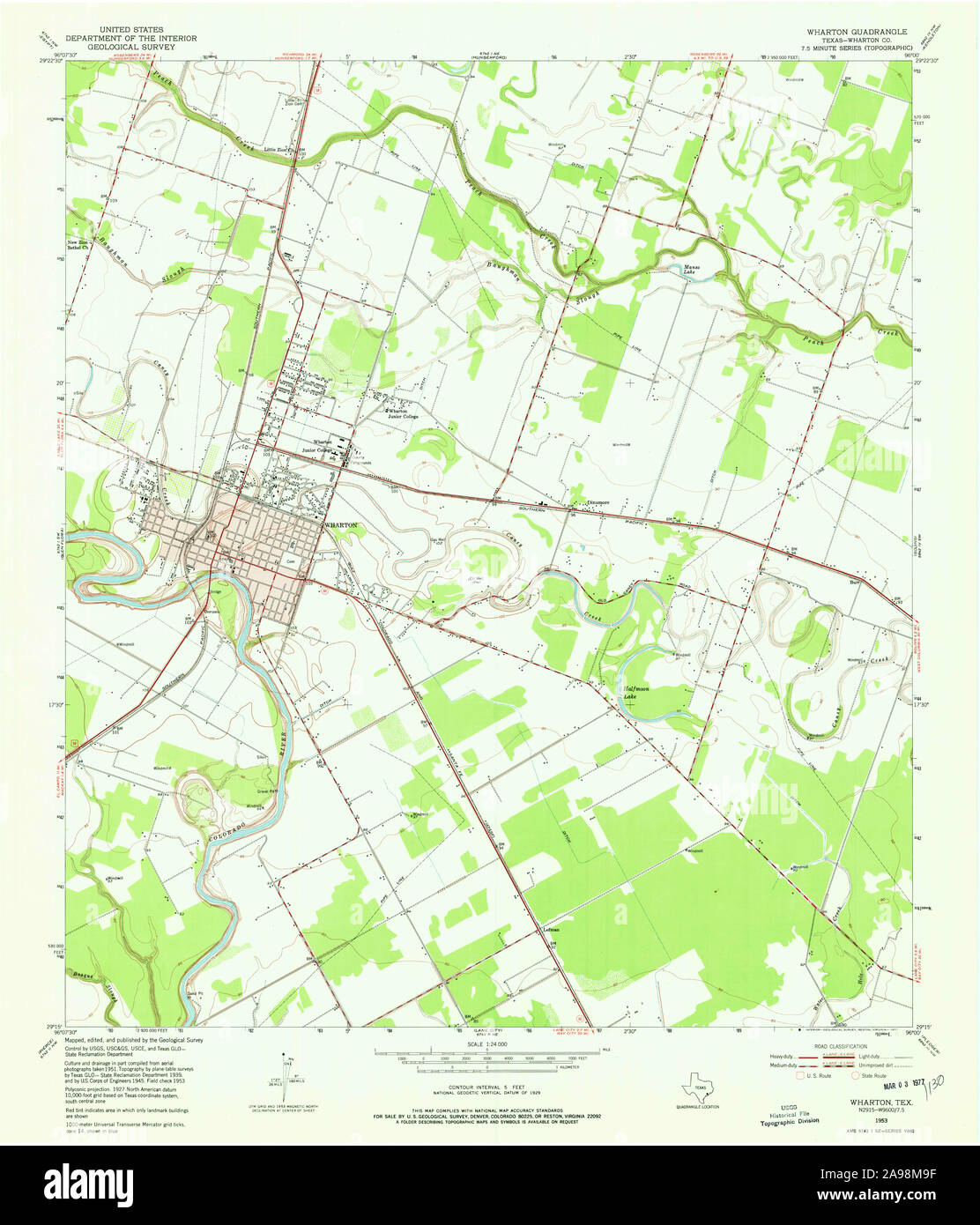Wharton map hires stock photography and images Alamy