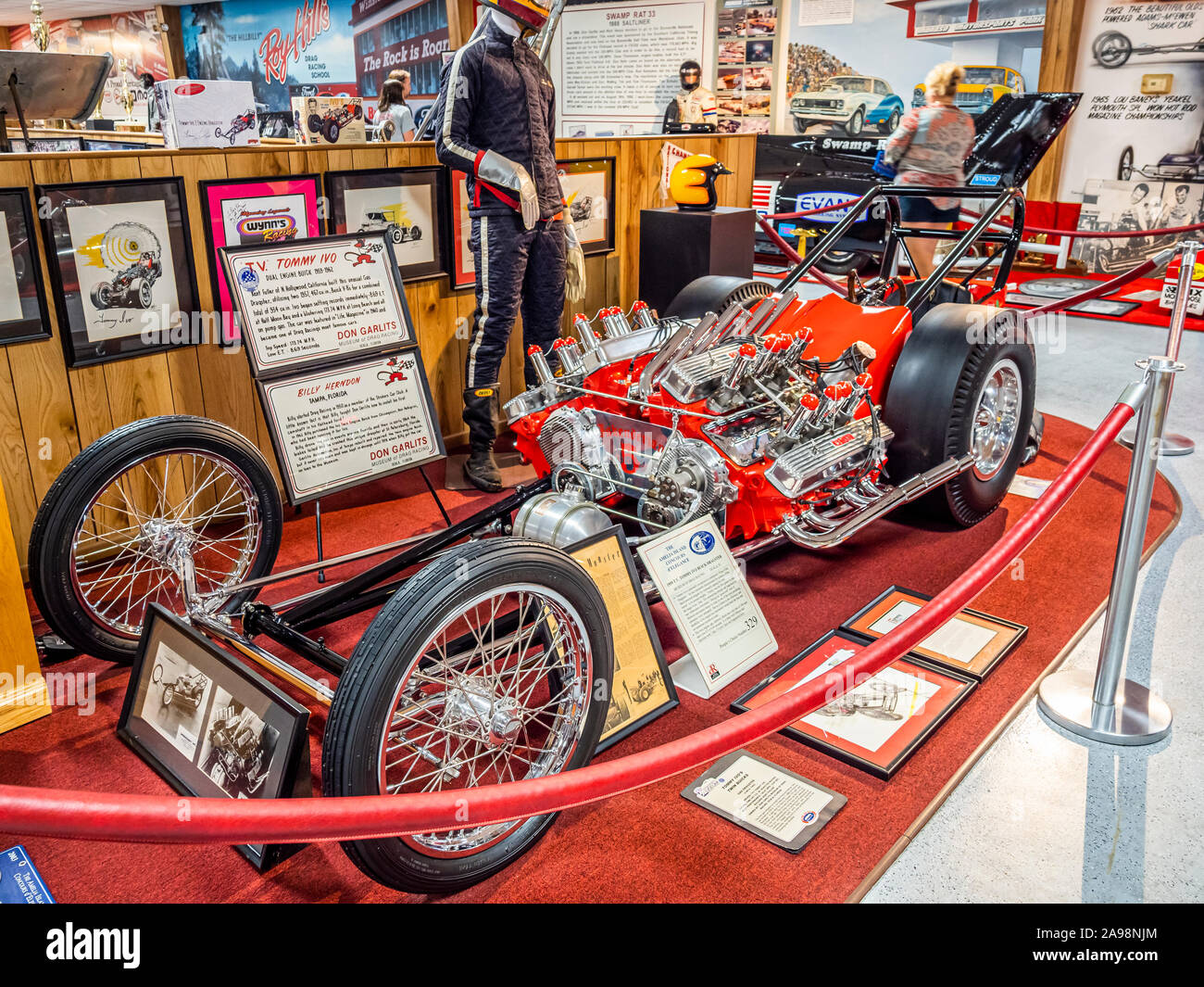 Big Daddy Don Garlits Museum of Drag Racing in Ocala Florida In the