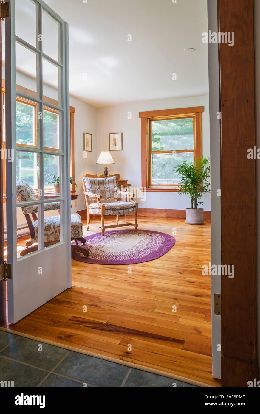 French Doors Interior Stock Photos French Doors Interior