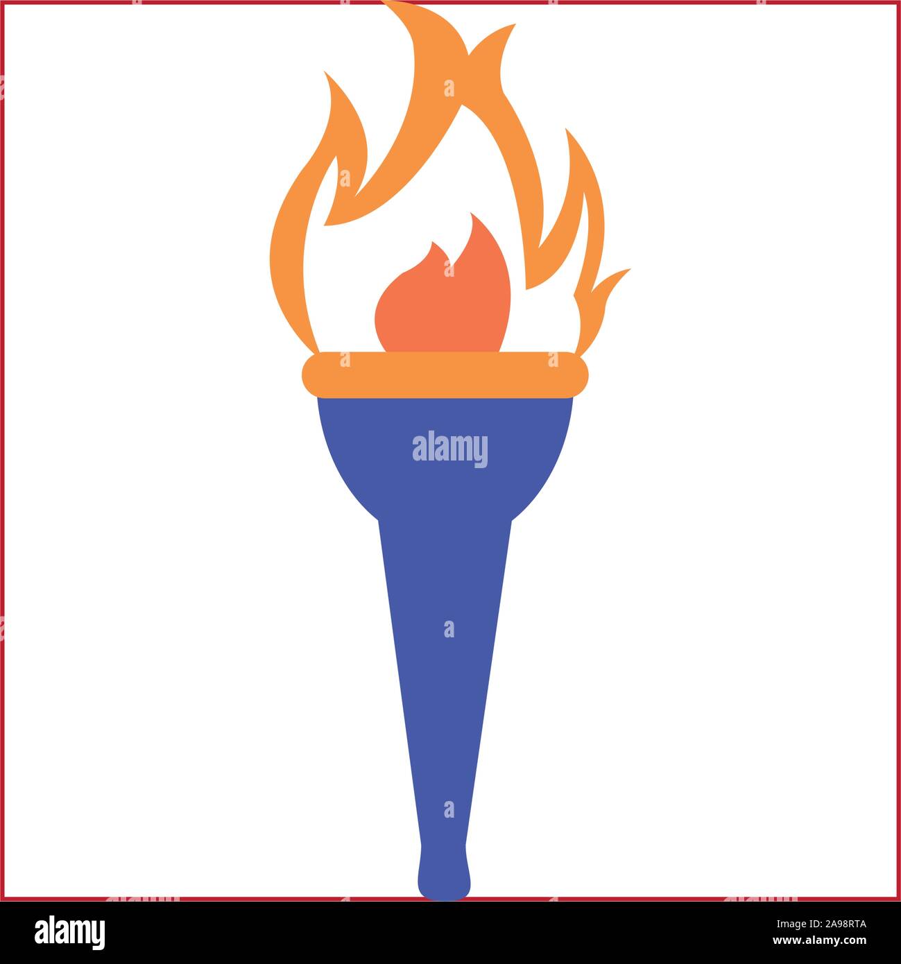 Flame design, Fire bonfire hot burn light flammable heat and campfire ...
