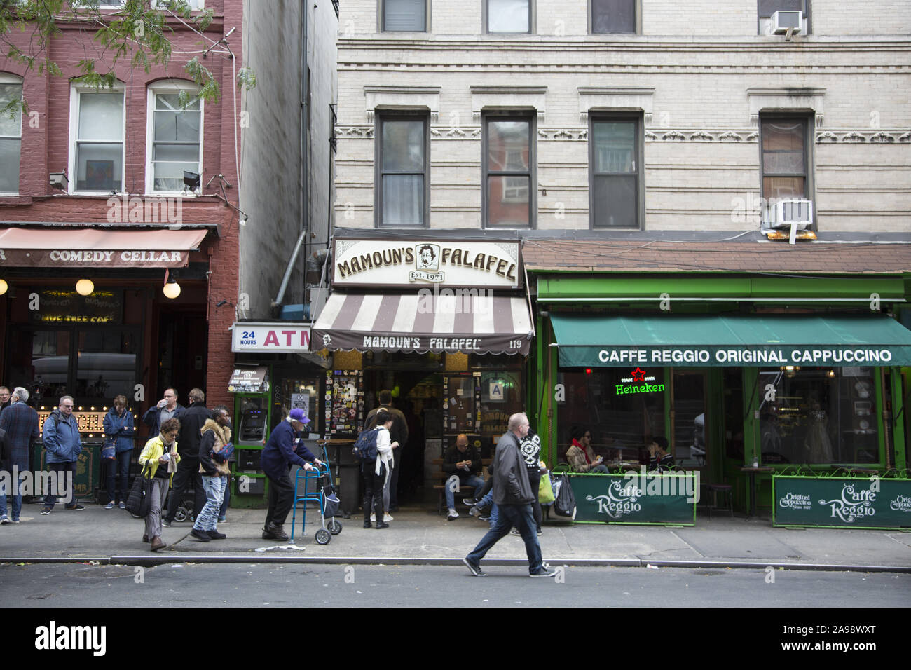 MacDougal Street in Greenwich Village, New York City Stock Photo Alamy