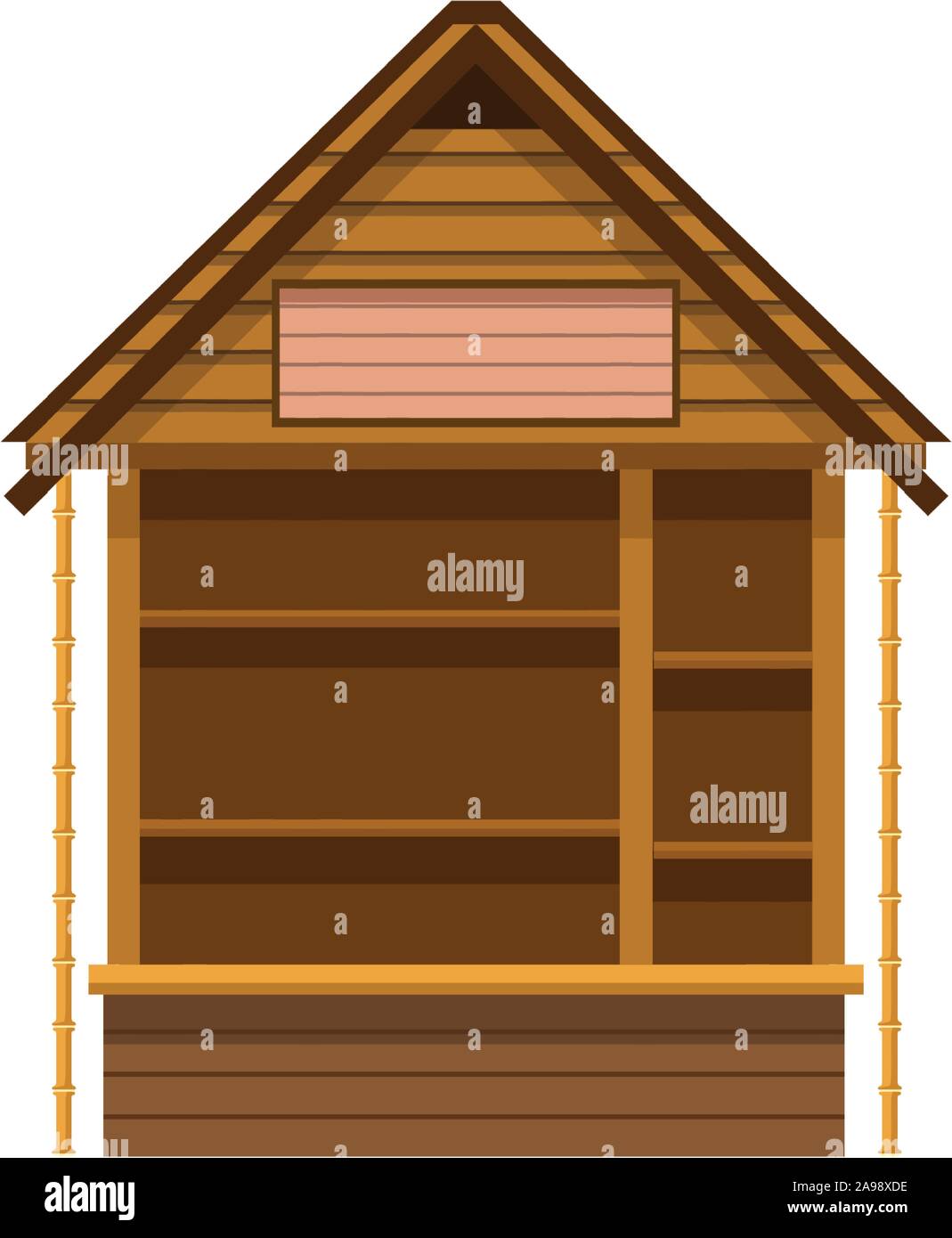 Log Cabin Cut Out Stock Images Pictures Alamy