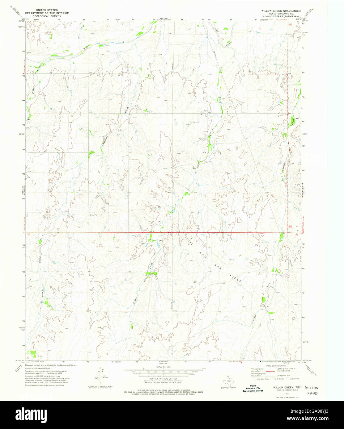 Map of willow creek hires stock photography and images Alamy