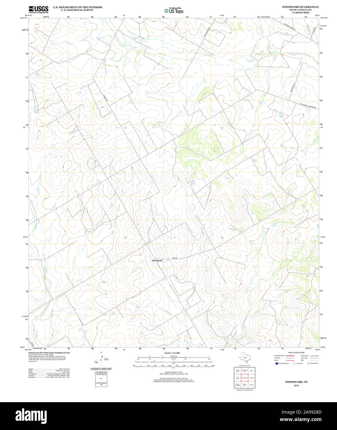 Woodward map hires stock photography and images Alamy