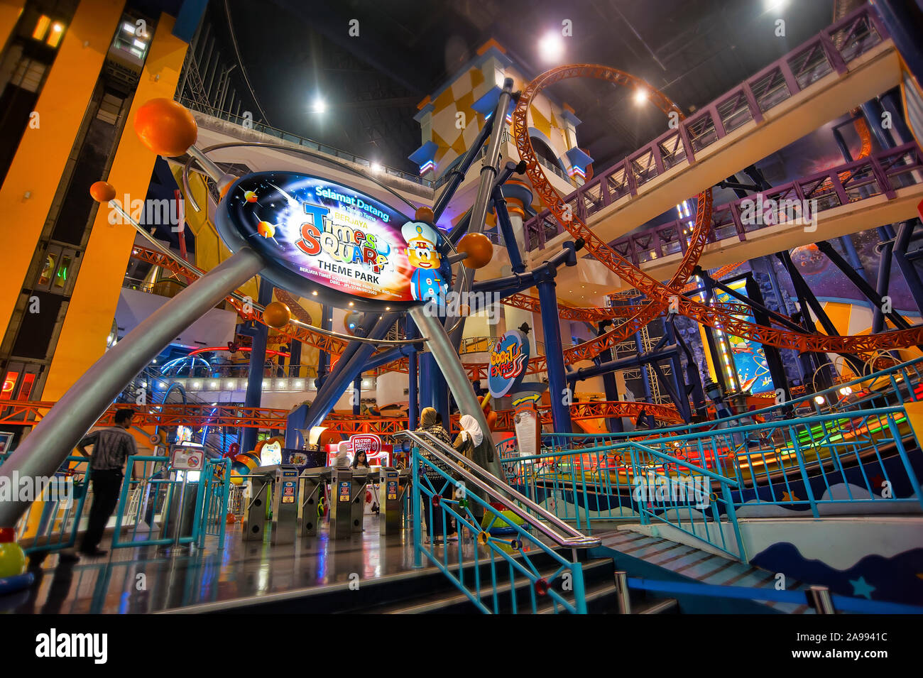 Indoor Theme Park Hi Res Stock Photography And Images Alamy