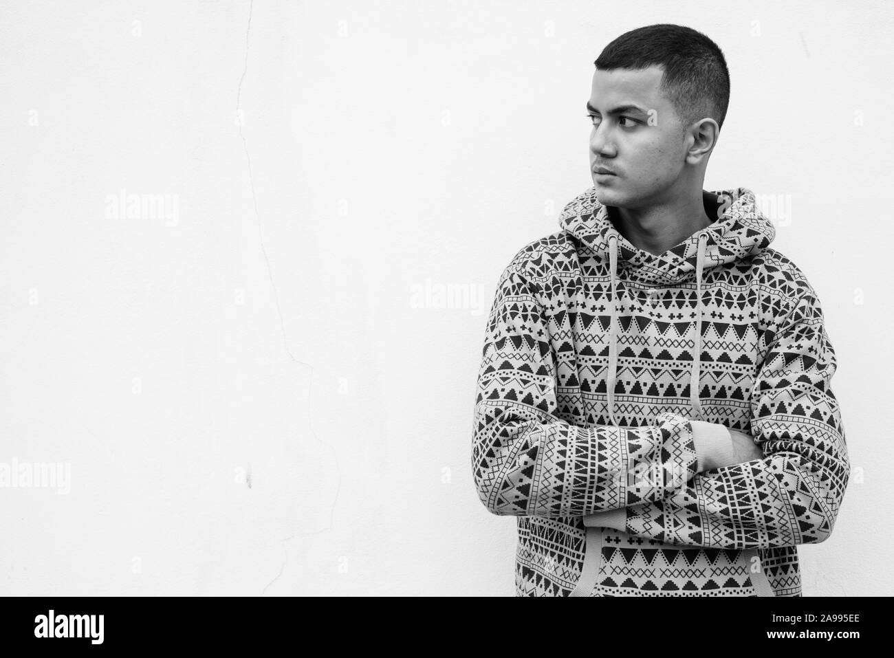 Mixed race thai Black and White Stock Photos & Images - Alamy