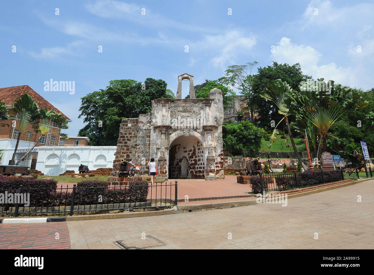 A Famosa, Malacca, Malaysia. Stock Photo