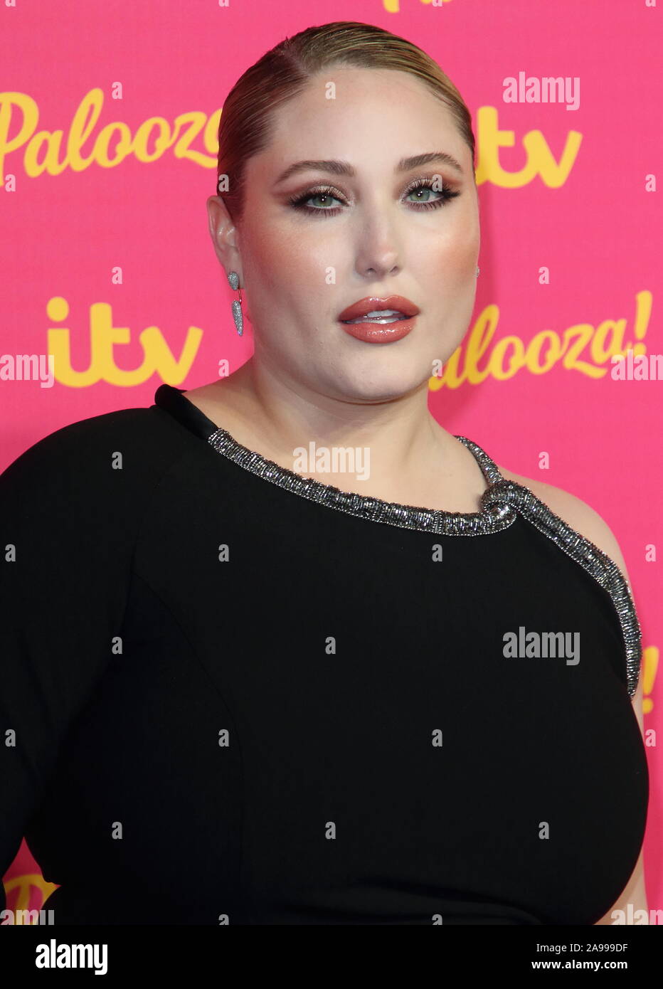 London, UK. 12th Nov, 2019. Hayley Hasselhoff at the ITV Palooza at the Royal Festival Hall, South Bank Credit: SOPA Images Limited/Alamy Live News Stock Photo