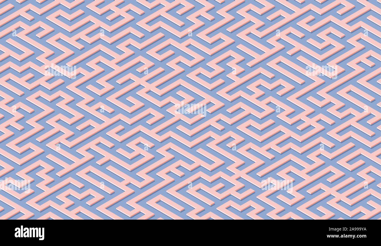 Maze pattern abstract background with labyrinth for poster or wallpaper ...