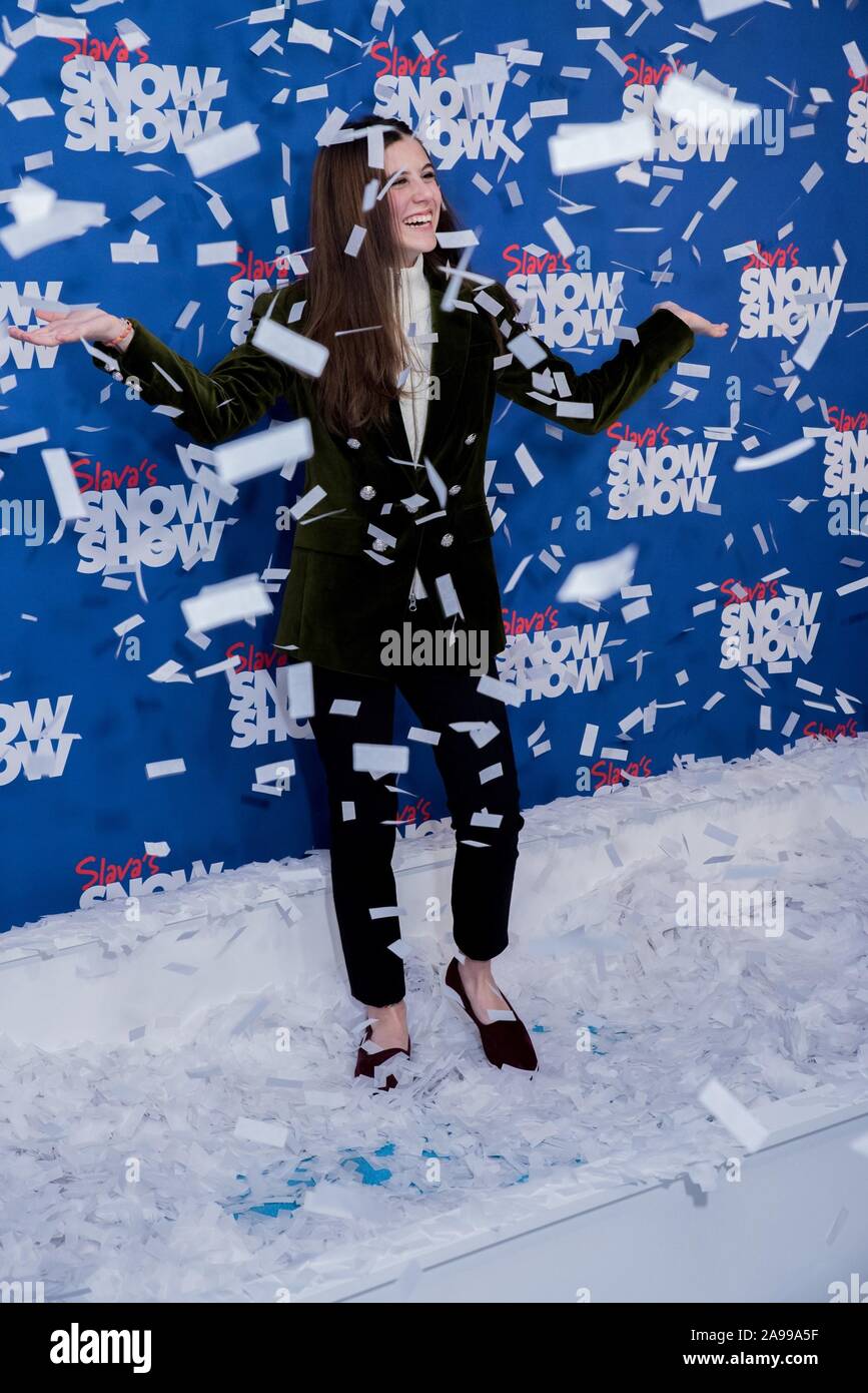 New York, NY, USA. 13th Nov, 2019. Mia Sinclair Jenness at arrivals for