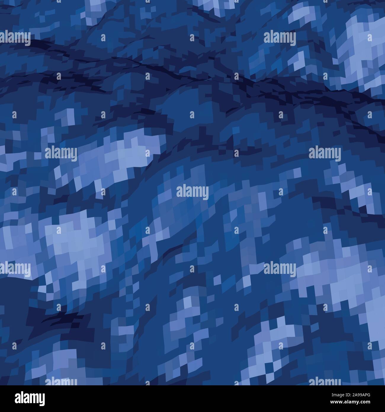 Abstract background with topographic landscape map and pixelated ...
