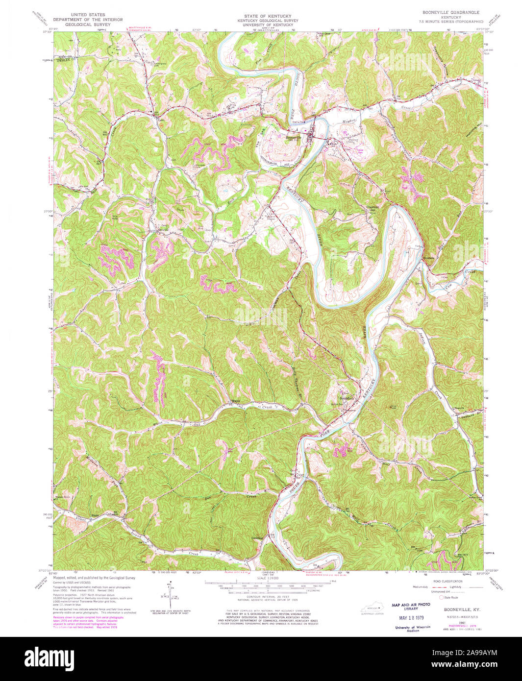 Map of booneville Cut Out Stock Images & Pictures Alamy