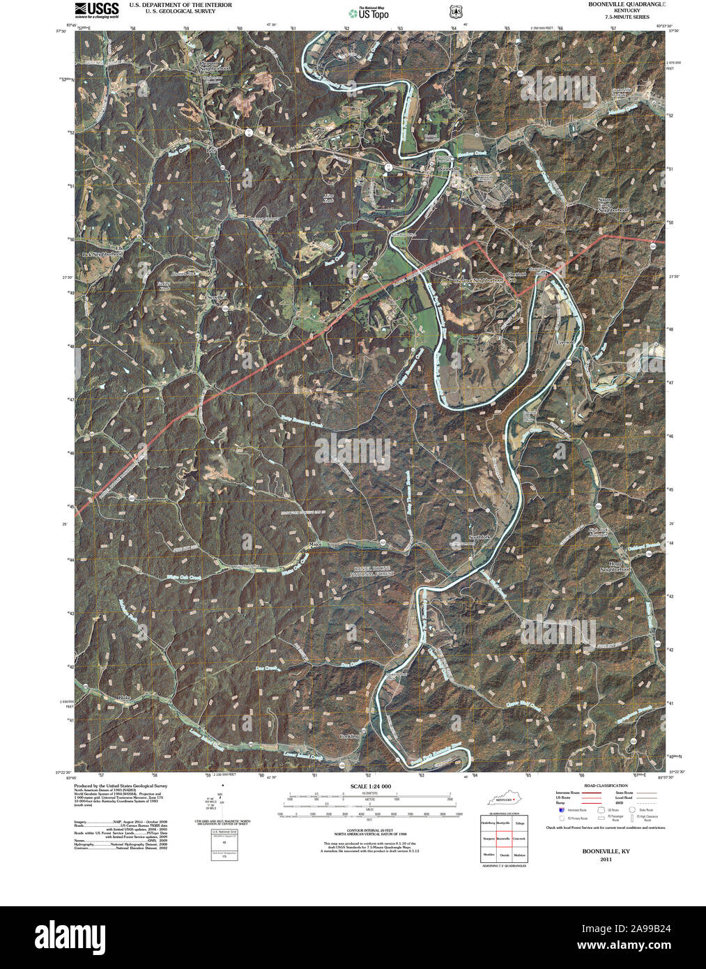 Booneville map Cut Out Stock Images & Pictures Alamy