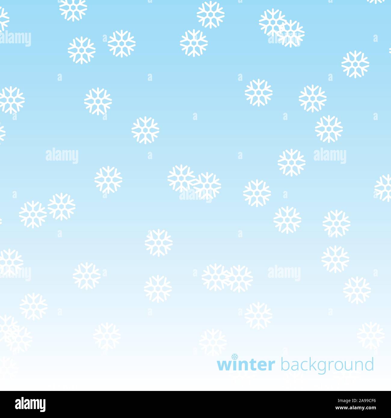 Christmas background with snowflakes Stock Vector Image & Art - Alamy