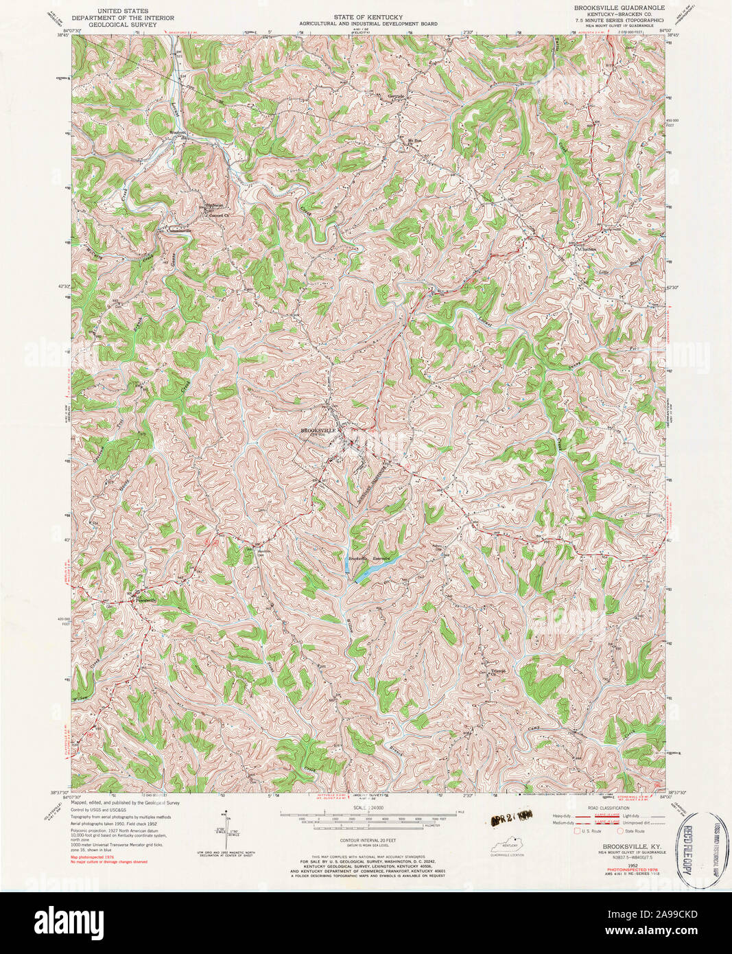Map of brooksville hires stock photography and images Alamy