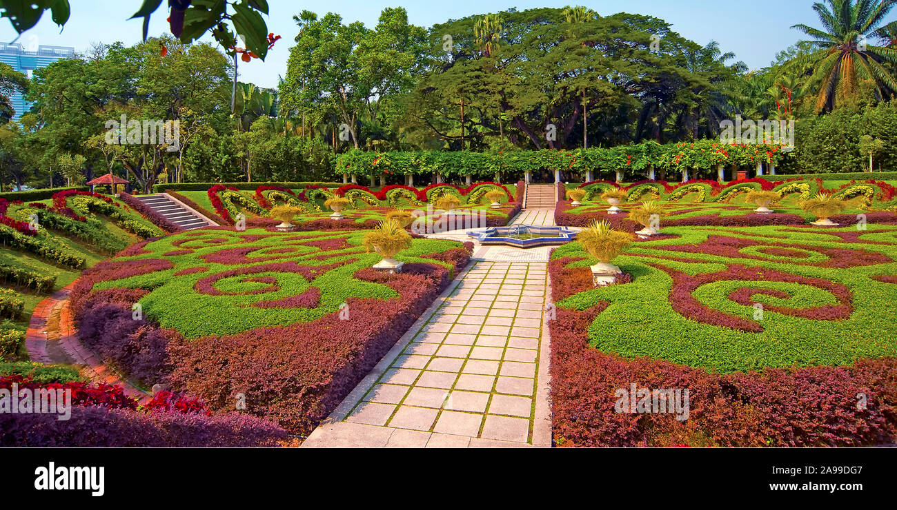 Perdana Botanical Garden, Kuala Lumpur, Malaysia. Stock Photo