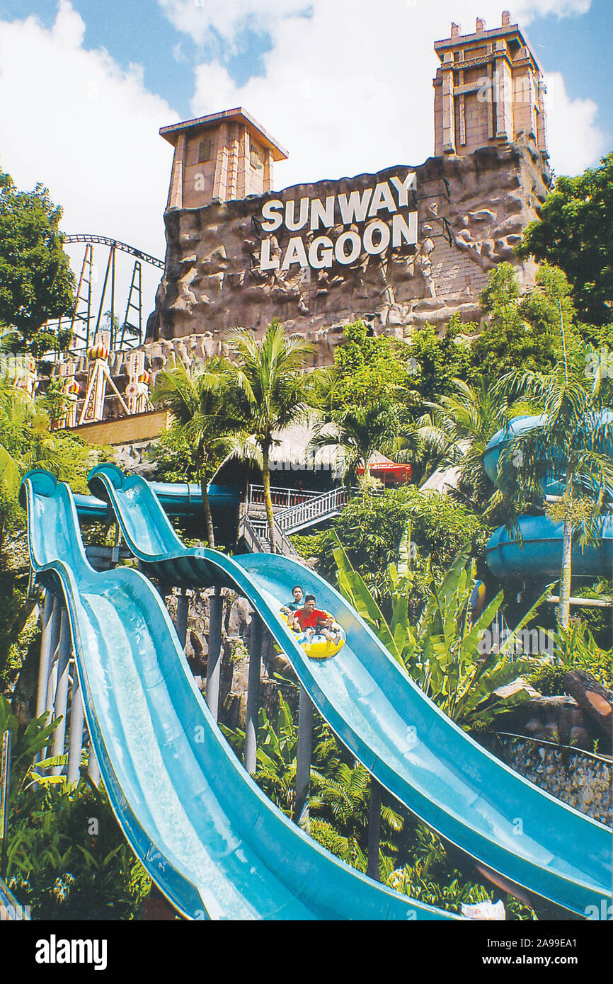 Sunway Lagoon Selangor Stock Photo Alamy