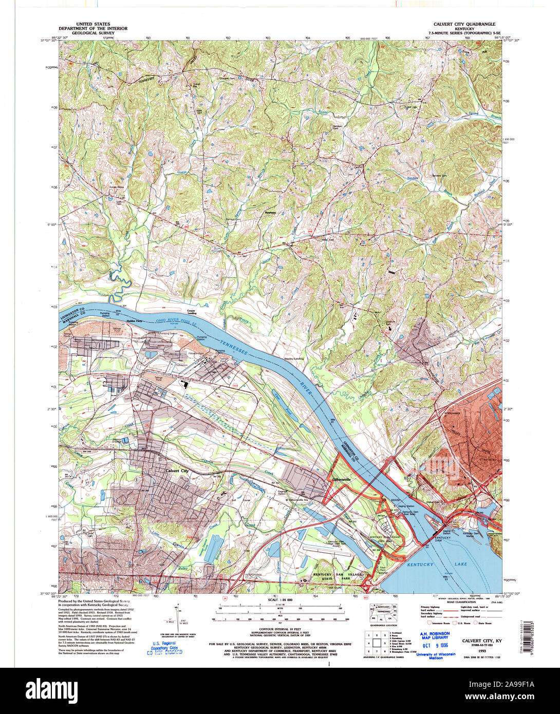 Map of calvert Cut Out Stock Images & Pictures Alamy