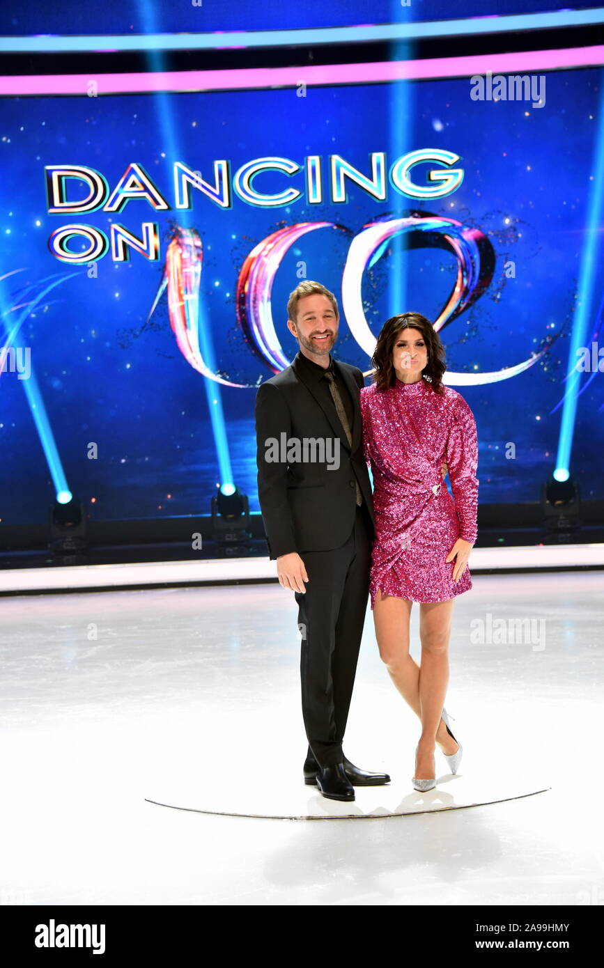 Cologne, Germany. 13th Nov, 2019. Presenters Daniel Boschmann and