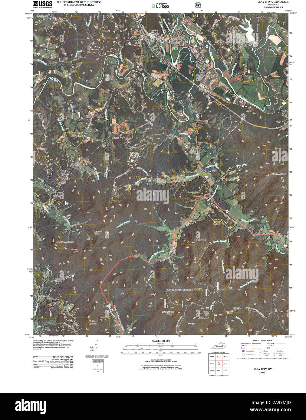 Clay city kentucky Cut Out Stock Images & Pictures Alamy