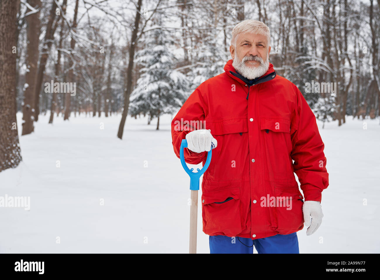 Male posing wearing winter jacket hi-res stock photography and images ...