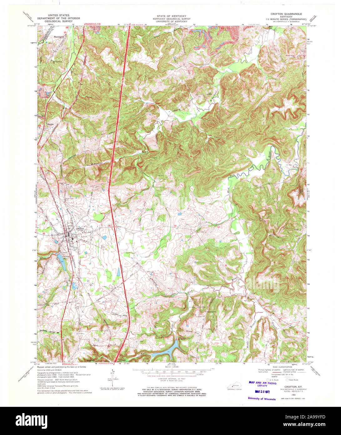 Map of crofton hires stock photography and images Alamy